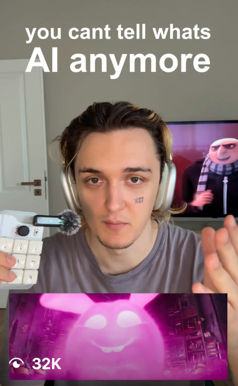 you cant tell whats AI anymore, 32K views