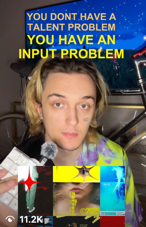 you dont have a talent problem, you have an input problem, 11.2K views
