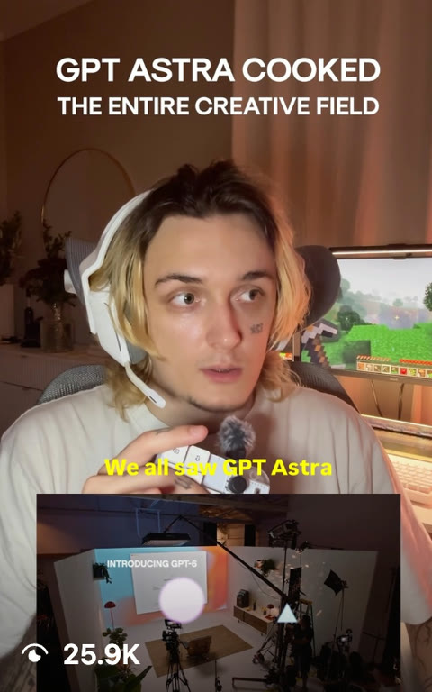GPT Astra cooked the entire creative field, 25.9K views
